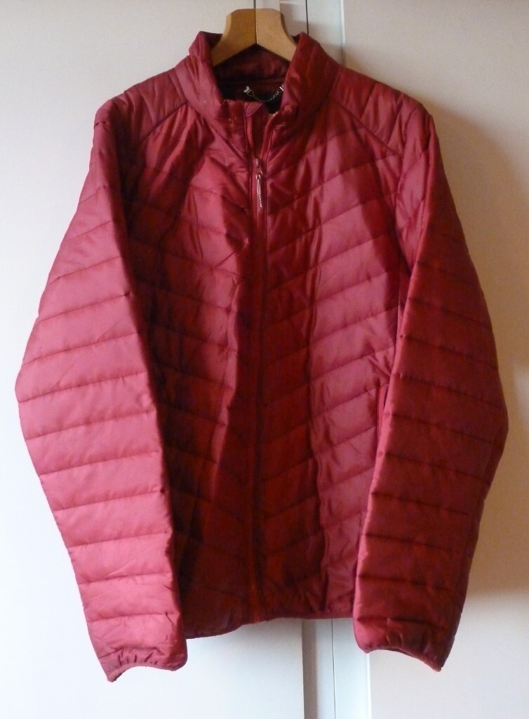 Men's red Pierre Cardin padded jacket 